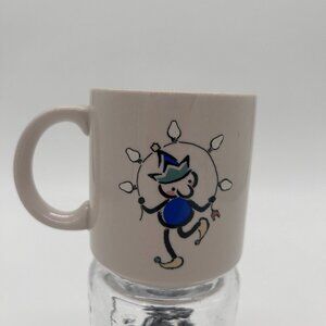 La Dee Da Christmas Lights Silly Elf 10 Oz. Ceramic Coffee Mug